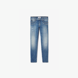Le Temps Des Cerises Slim Jeans Yulo 7/8th Destroy Blue
