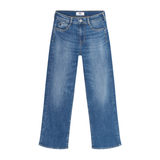 Le Temps Des Cerises Blue Basic Straight Wide Leg Pulp Jeans