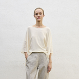 Sita Murt Ecru Cape with Crotchet Details