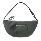 YAYA Oyster Black Cross Body Bag Julia Solid Colour
