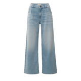 Yaya Light Blue Denim Pant's with Pleats L30