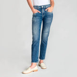 Le Temps Des Cerises Mom 400/17 Quers Blue Jeans