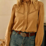 Le Petit Etoile 13 Beige Beriza Blouse