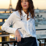 La Petite Etoile Chania Ecru Chemisier
