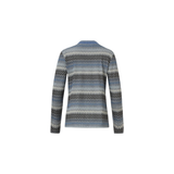 Smashed Lemon Light Blue & Grey Top