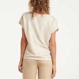 Smashed Lemon Sand - Dark Sand Sequin Top