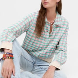 Aldo Martins Marino Devon Plaid Collared Jacket