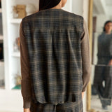 La Petit Étoile Carreaux Vance Vest