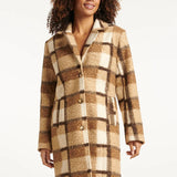 Smashed Lemon Camel Off-White Coat