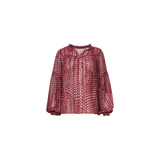 Smashed Lemon Bordeaux & Baby Pink Top