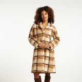 Smashed Lemon Camel Off-White Coat