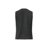 Smashed Lemon Grey & White Waistcoat