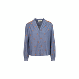 La Petit Étoile Belen Chambray Blouse