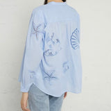 La Petite Étoile Bleu Boliane Blouse
