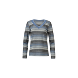 Smashed Lemon Light Blue & Grey Top