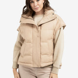 YAYA Gold 99041 Oversized Nylon Bodywarmer