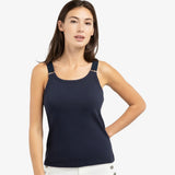 YAYA Navy Blazer Blue Singlet With Elastic Straps