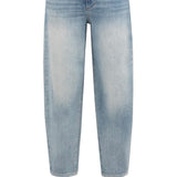 YAYA Blue Denim Loose Fit High Waist Denim