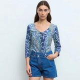 Aldo Martins Azul Top