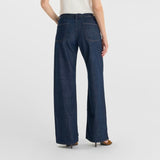 Le Temps Des Cerises Lauryn Jab Wash Blue Jeans with Buttons - 261