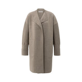 YAYA Brown Melange Coatigan Long Sleeve