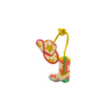 The Jacksons Pink Cowboy Boot X2