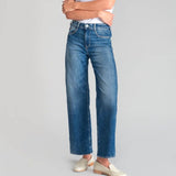 Le Temps Des Cerises Wide Leg Jeans Pulp Bleu
