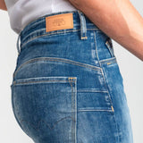 Le Temps Des Cerises Wide Leg Jeans Pulp Bleu