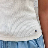 La Petite Etoile Dara Ecru Tank Top