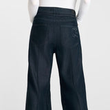 Le Temps Des Cerises Wide Leg Jeans Scotty High Waist Tencel Blue
