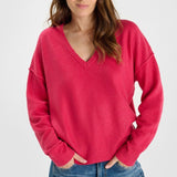 Le Temps Des Cerises Winona Fuchsia Pull oVER