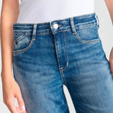 Le Temps Des Cerises Wide Leg Jeans Pulp Bleu