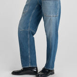 Le Temps Des Cerises Balloon Jeans Madie Neo Bleu