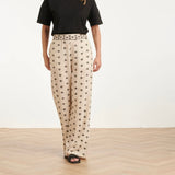 Smashed Lemon Off White & Black Pants